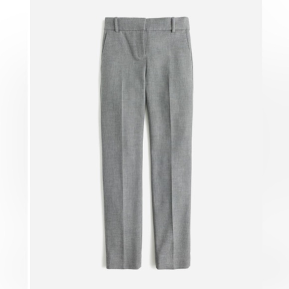 J. Crew Pants - J.Crew | Cameron slim cropped pant in four-season stretch | Heather Graphite | 4